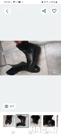 Боти естествена кожа 39 и 40 номер, снимка 2 - Дамски боти - 52746437