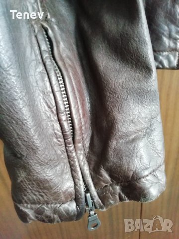 MCS Rugged & Refined Genuine Естествена Кожа Яке 2XL XXL Кожено Оригинално , снимка 7 - Якета - 39712253