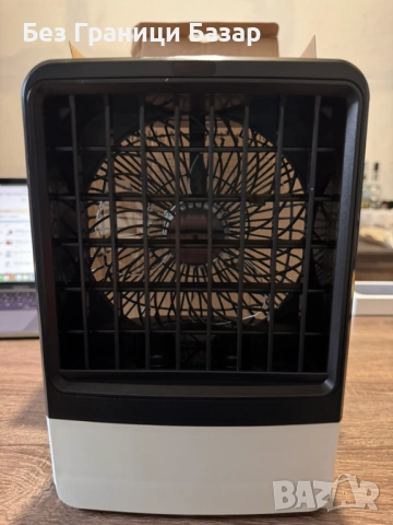 Нов мини Портативен въздушен охладител с дисплей и таймер за бюро офис, снимка 5 - Други стоки за дома - 53175882