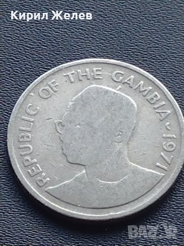 Монета 25 bututs1971г. GAMBIA рядка за КОЛЕКЦИОНЕРИ 41114, снимка 6 - Нумизматика и бонистика - 42775130