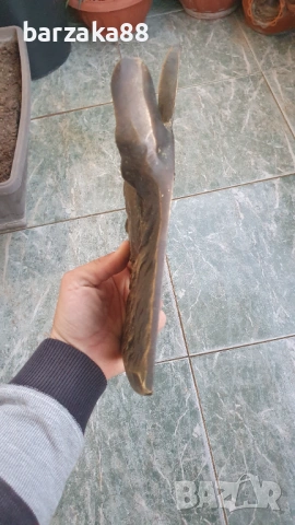 Бронзова Фигура Пано Куче, снимка 4 - Колекции - 54358928