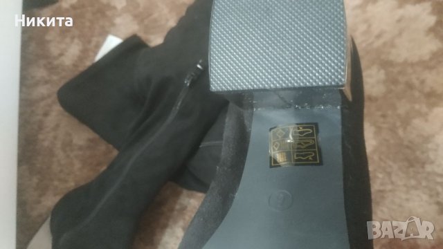 Нови чизми 39 номер с огледален ток, снимка 6 - Дамски ботуши - 38995974