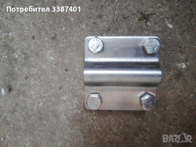 Клема за мълниезащита, универсална с три пластини