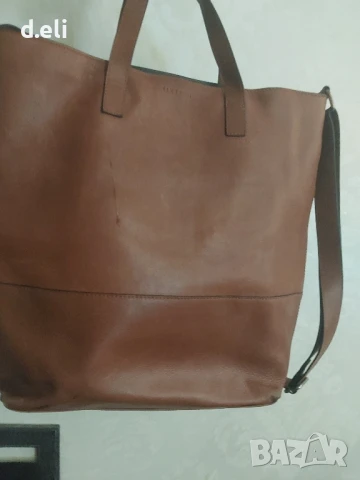 LUCLEON Canada Голяма чанта от 100% Кожа, снимка 3 - Чанти - 50926250