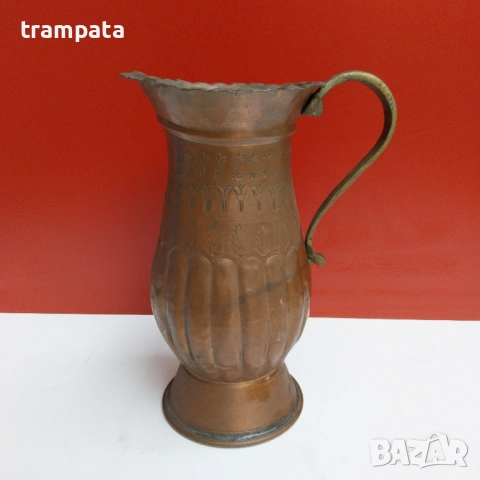 НАЙ ДОБРАТА ОФЕРТА Стара кана / ваза мед и бронз 