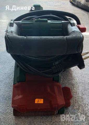 Лентов шлайф Parkside 600w, снимка 4 - Шлайфмашини - 56545774