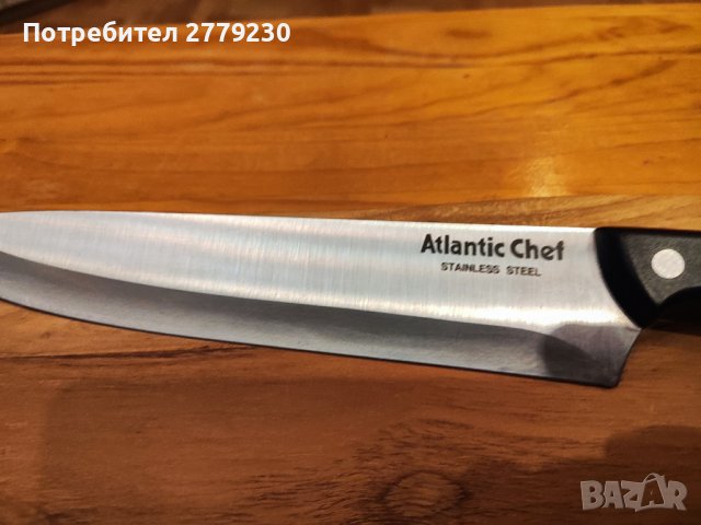 Нож Atlantic Cfef Taiwan -Нов, много масивен , снимка 3 - Други - 44244493
