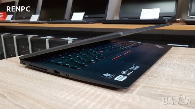 лаптоп Lenovo X1 CARBON 5GR/ Intel Core i5-7200U 3.10 GHz (3M cache)/ 8GB/ M2.SSD 256 GB/14” FHD IPS, снимка 1 - Лаптопи за работа - 42303429