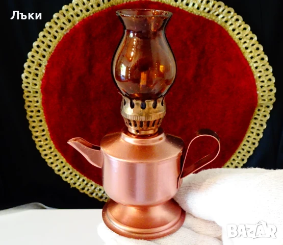 Газена лампа,Аладин,свещник. 