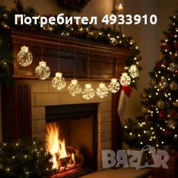 Коледна декорация , снимка 6 - Декорация за дома - 56219454