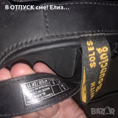 Сандали DrMartens оригинал естествена кожа.платформа, снимка 8 - Сандали - 51265773