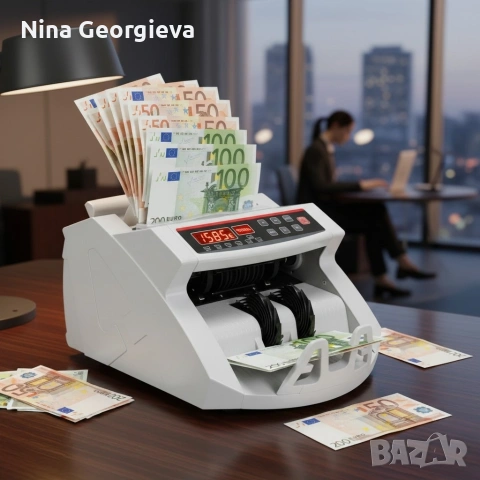 Машина за броене на пари / евро 