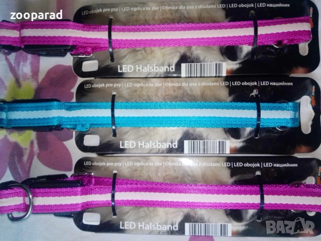 USB зареждащи се LED нашийници. , снимка 4 - За кучета - 52664958