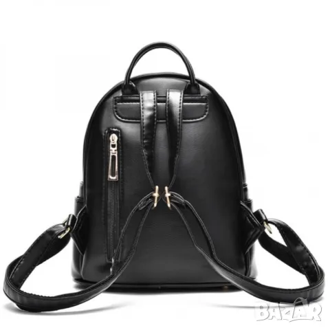 Дамска раница Shiny Black, снимка 2 - Чанти - 47923523