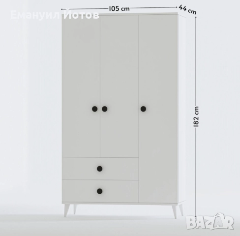 Гардероб (Доставка на всяка страна в България), снимка 3 - Гардероби - 52312248