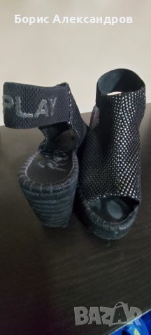 Летни модерни сандали с висока платформа, снимка 4 - Сандали - 37470160