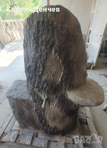 Градинска чешма от щампован бетон , снимка 4 - Градински мебели, декорация  - 51366679