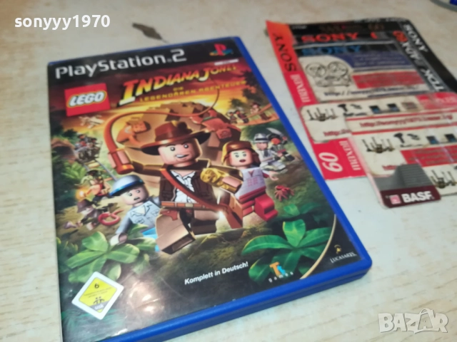 SONY PS2 GAME-INDIANA JONES 2611251337, снимка 4 - Игри за PlayStation - 52548011