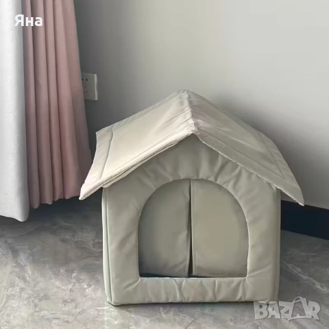Външна водоустойчива къща за домашни любимци, кучета и котки, зимна, снимка 8 - За котки - 51954193