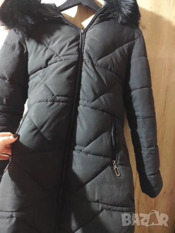 Дамско зимно яке, снимка 3 - Якета - 52433591