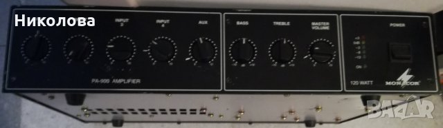 Monacor PA-900 PA Mixing Amplifier 