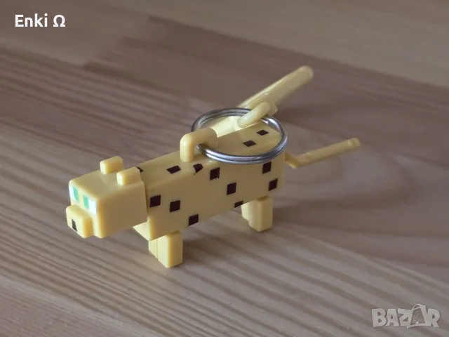 Minecraft Ocelot фигурка ключодържател, снимка 3 - Колекции - 56541412