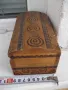 Кутия дървена пирографирана, снимка 3