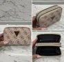 Guess дамско портмоне черно кафяво розово, снимка 9