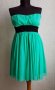Дамска рокля цвят мента размер С , снимка 4