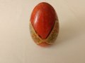 19 век дървено руско яйце ръчно рисувано, снимка 12