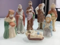Порцеланови стари статуетки Рождество Христово, снимка 1