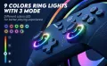 NYXI Chaos Switch Pro безжичен контролер/RGB LED подсветка-Nintendo Switch/Lite/OLED,програмируем, снимка 12