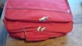 сак чанта червена с презрамка, стабилна и надеждна, снимка 2