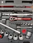 Teng tools тенг 1/4 и 1/2 гидория 72 части вложки камъни комплект хром ванадий, снимка 8