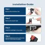 Нови 62XL Ink Cartridge за HP Envy OfficeJet Черна и Цветна Мастилница 2 броя принтер мастило печат, снимка 6