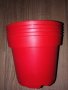 Комплект червени саксии - 5 бр. , снимка 2