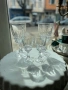 Чаши за двама♥️ Чашите имат красив, детайлен фасетиран дизайн на столчето и основата, снимка 1