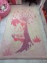 детски розов килим, снимка 1 - Мебели за детската стая - 38847081