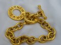 Позлатена сребърна гривна, снимка 5