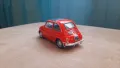 1968 FIAT 500L 1:24 Cararama/Hongwell Diecast Колекционерски модел количка, снимка 6