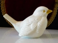 Порцеланова фигура птица Врабче,Goebel,злато. , снимка 5