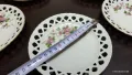 Стар български порцелан Изида чинийки, снимка 6