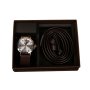 Подаръчен комплект часовник с колан, снимка 1 - Романтични подаръци - 44338408