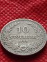 Монета 10 стотинки 1906г. Княжество България за колекция декорация - 24855, снимка 3