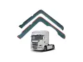 Дълги ветробрани за Scania 2004-2016 г. външен монтаж, снимка 1