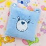 Нова Декоративна възглавница Care Bears 35 см двустранен дизайн Мека квадратна за детска стая, снимка 9