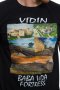 Нова мъжка тениска с дигитален печат крепостта "Баба Вида", град Видин, снимка 2