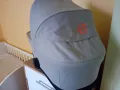 Кош за новородено Cybex Cot S, цвят Lava Grey, снимка 3