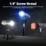Нова лампа NEEWER FL10 LED Фото Прожектор RGB 10W Zoom 10-60° CRI95+ 7500mAh осветление снимки, снимка 6