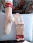 Ръчно плетени дамски чорапи от вълна размер 39, снимка 1 - Дамски чорапи - 39761563